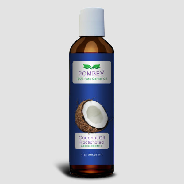 POMBEY Fractionated Coconut Carrier Oil Fractionated